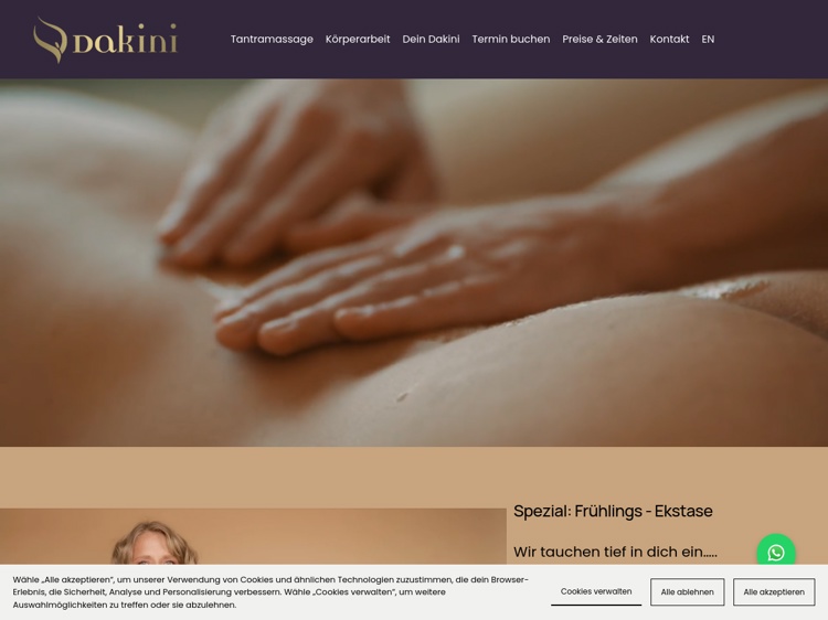 Homepage Screenshot