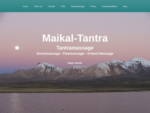 Homepage Screenshot