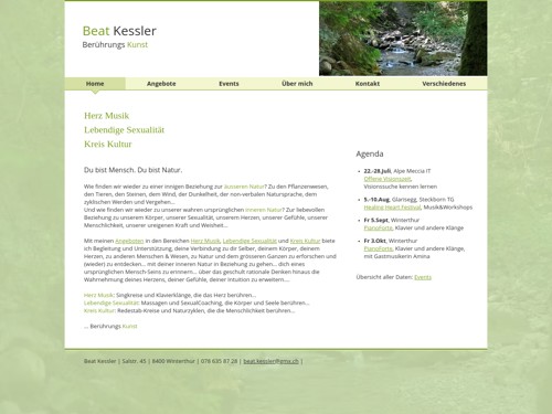 Homepage Screenshot