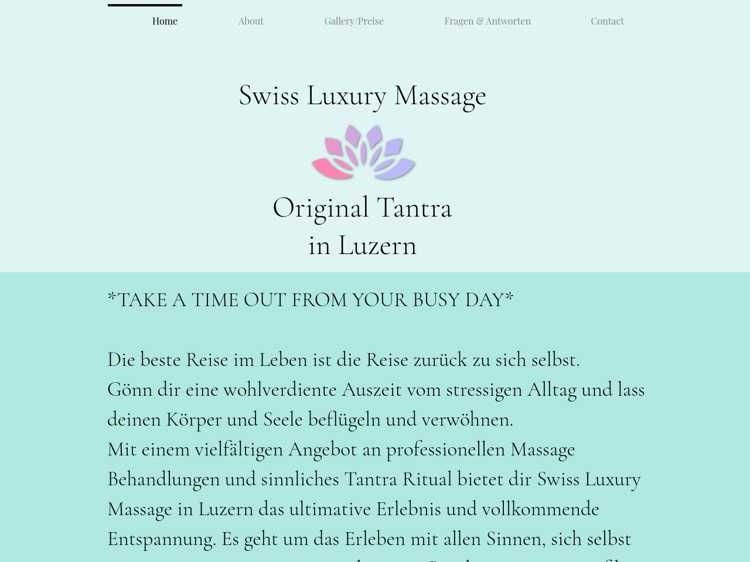 Homepage Screenshot