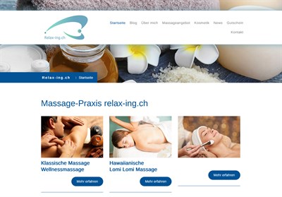 Homepage Screenshot