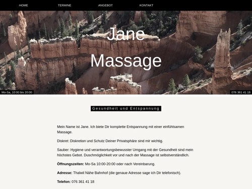 Homepage Screenshot