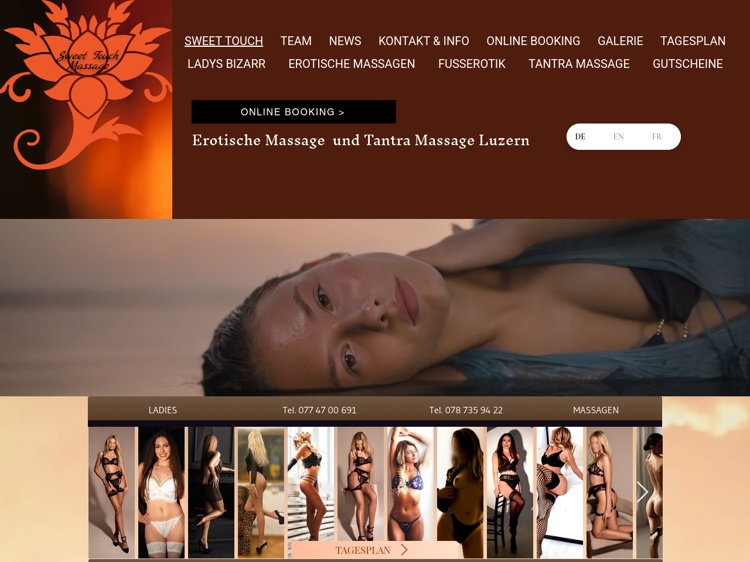 Homepage Screenshot