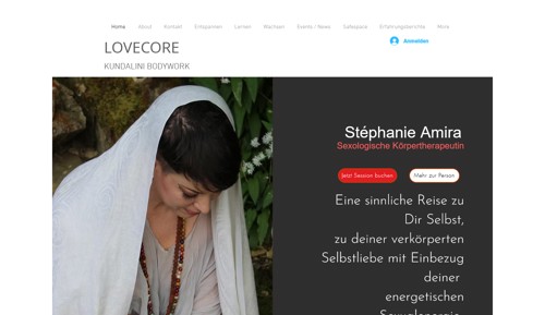 Homepage Screenshot