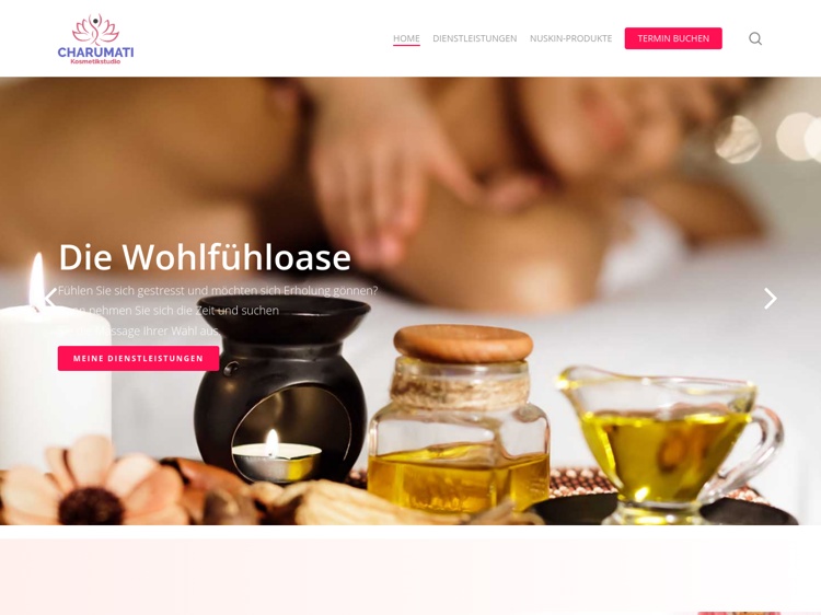 Homepage Screenshot